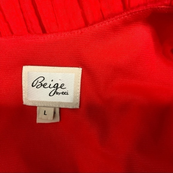 Beige by Eci‎ cotton embroidered dress. - Picture 11 of 11